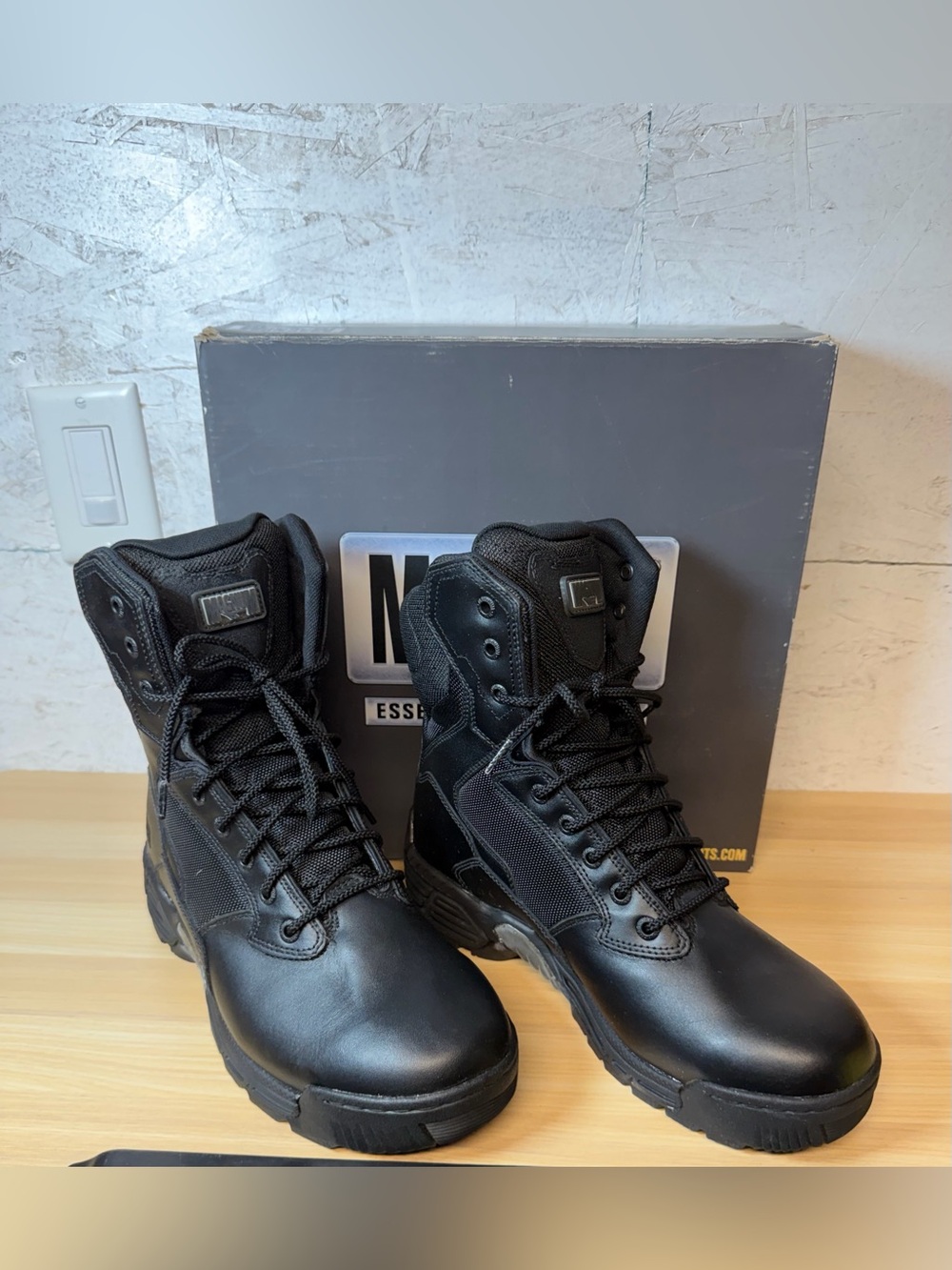 Magnum Stealth Force Tactical Men's Black Waterproof Duty Boots